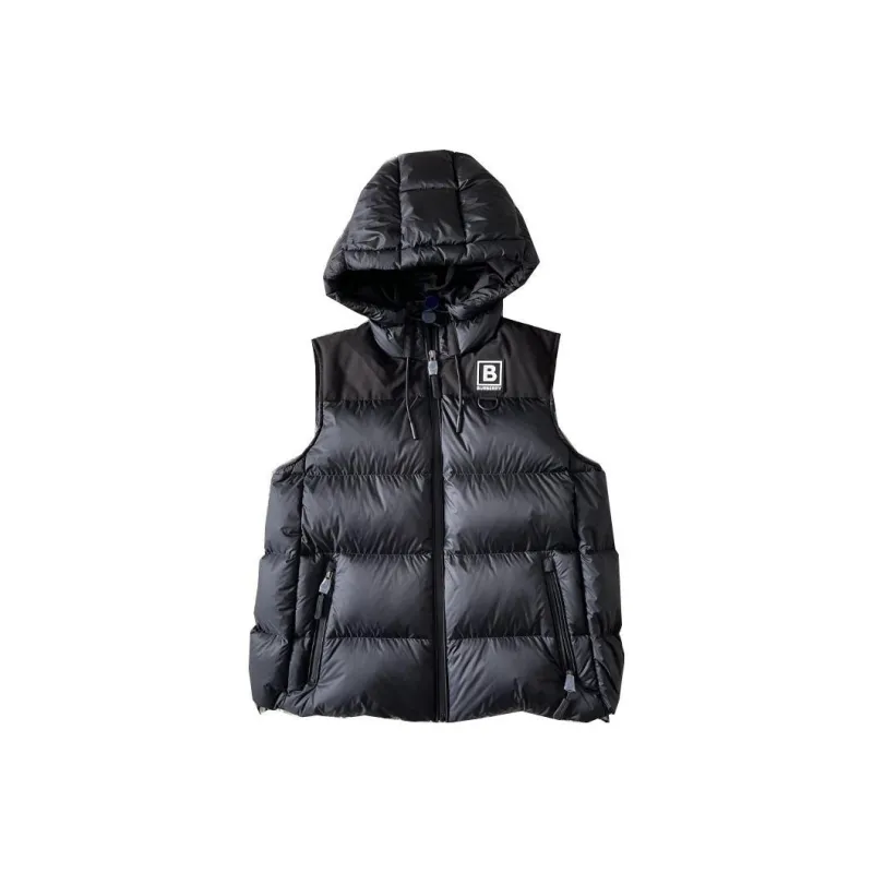 Burberry Vest Women's Navy Blue-0
