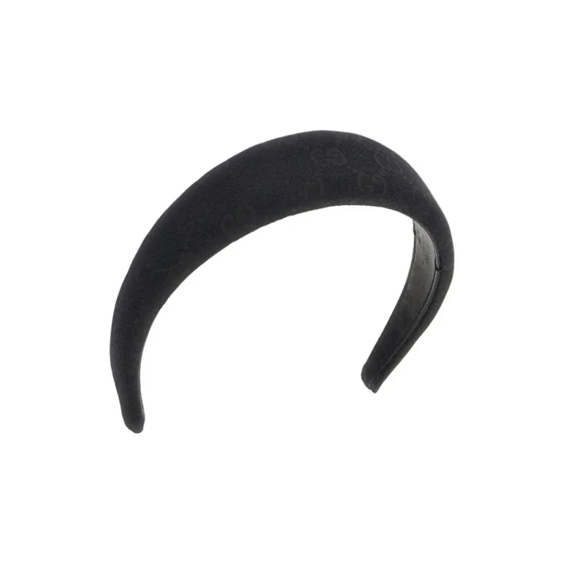 GUCCI Polyester Headbands Unisex Black-0