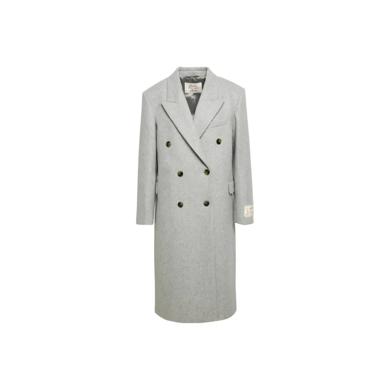 ARITZIA Wilfred Symphony Coat Coats Women's Heather Light Grey/Heather Light Gray-0