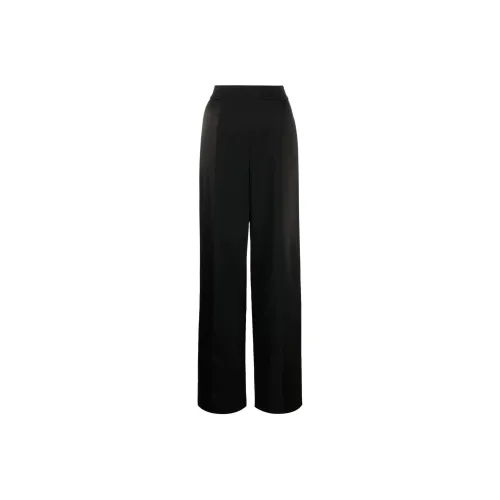 Lanvin Tuxedo High Waist Satin Trousers