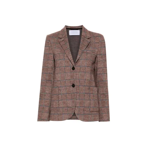 HARRIS WHARF LONDON Checkered Blazer