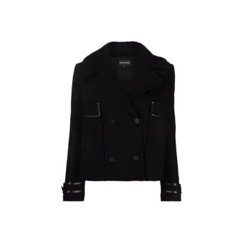EMPORIO ARMANI FW21 Jackets & Coats Women's Black
