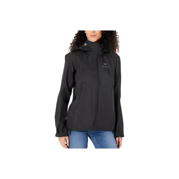 Arcteryx BETA AR Water-Resistant Windbreaker Jacket Women's Black