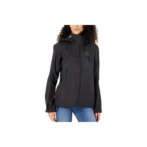 Arcteryx BETA AR Water-Resistant Windbreaker Jacket Women's Black