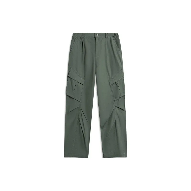 LiNing Casual Pants Women's Misty Scallion-0