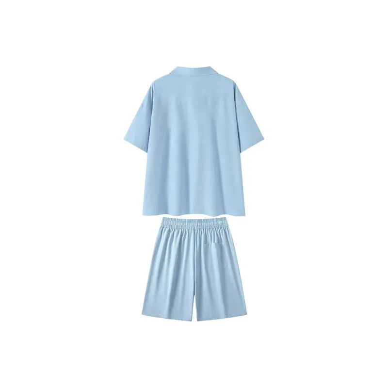 Warrior Huichao Riding The Wind Collection Shirt Matching Set Unisex-1