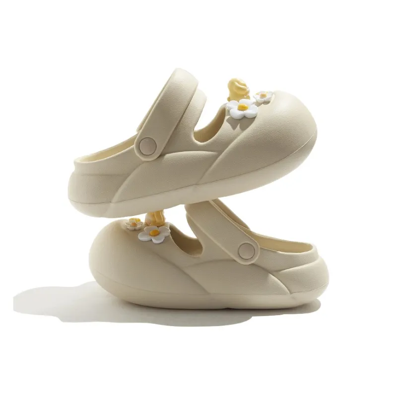 MEAKKEA EVA Slip Resistant Abrasion Resistant Closed Toe Slippers Women's-11