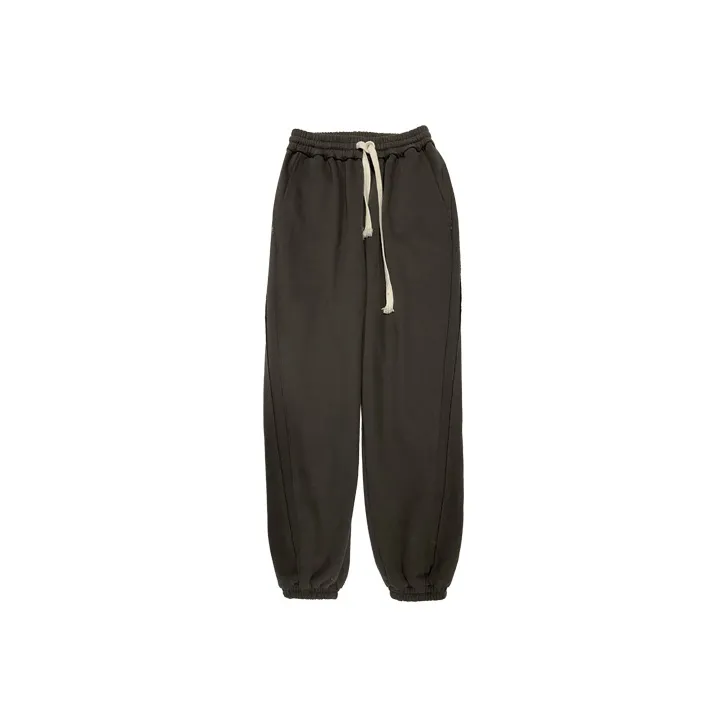 HOWL STUDIO Jogger Thickened Casual Pants Unisex Dark Gray-0