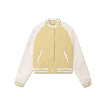 COVERNAT SS24 Baseball Jacket Women's Light Yellow