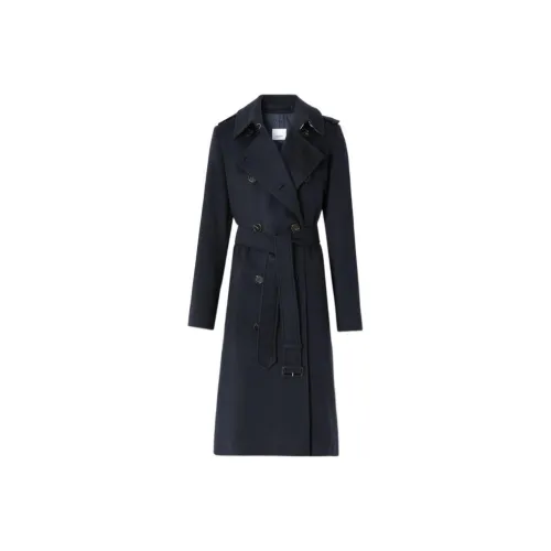 Burberry Kensington Cashmere Trench Coat