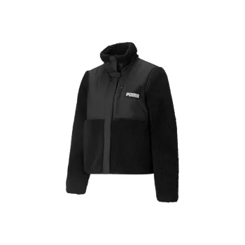 PUMA Velvet Jackets Women's Black