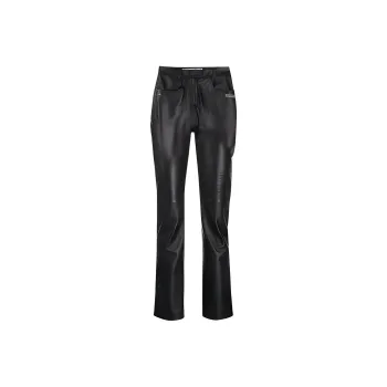 OFF-WHITE Polished-finish Trousers