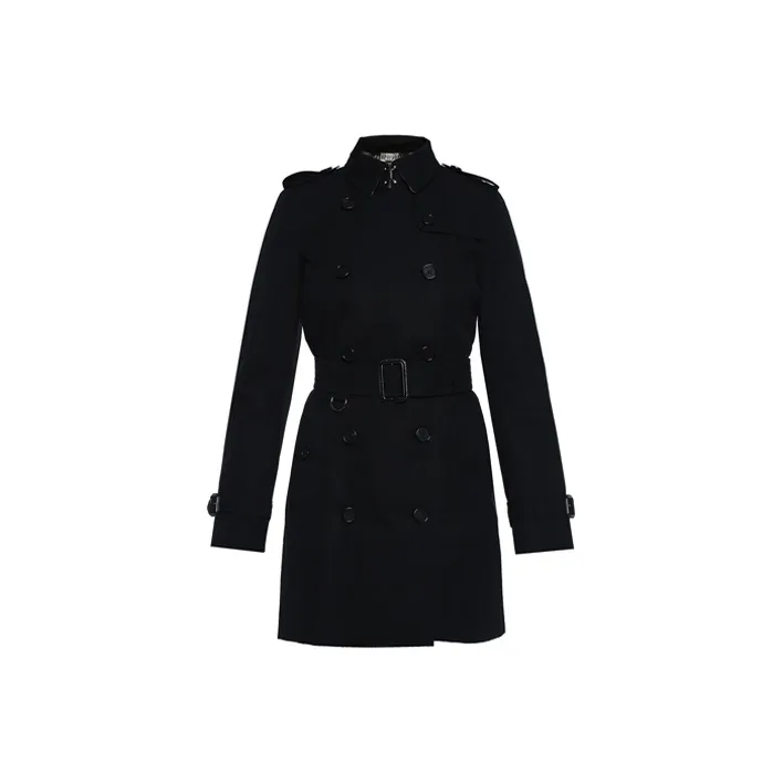 Burberry Trench Coat Women's Black-0