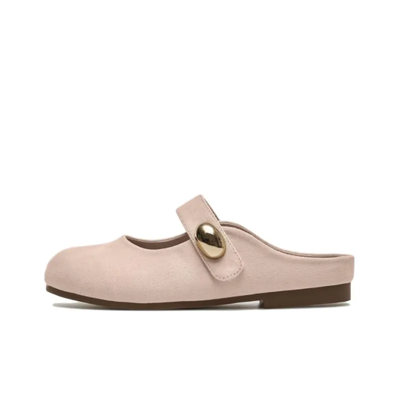 15 MINS Closed Toe Slippers 3cm Women's-6