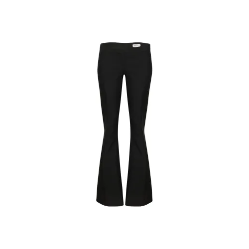 Alexander McQueen Mid Rise Flared Tailored Trousers