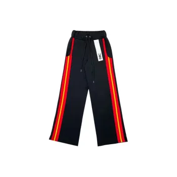 DSG DISGUSTO SS22 Straight Sports Pants Women's Black Red