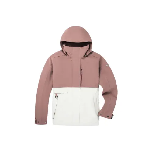 Columbia Transit Waterproof, Windproof, And Rainproof Windbreaker Jacket Women's Dark Red