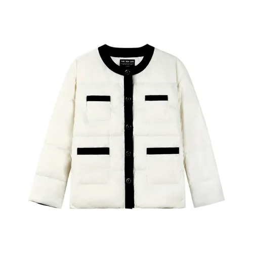 THE SEA LIFE Down Jacket Women's Cloud White