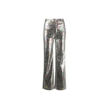 Rotate Casual Pants Women's Silver