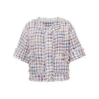 D'zzit Cropped Coats Women's Multicolor