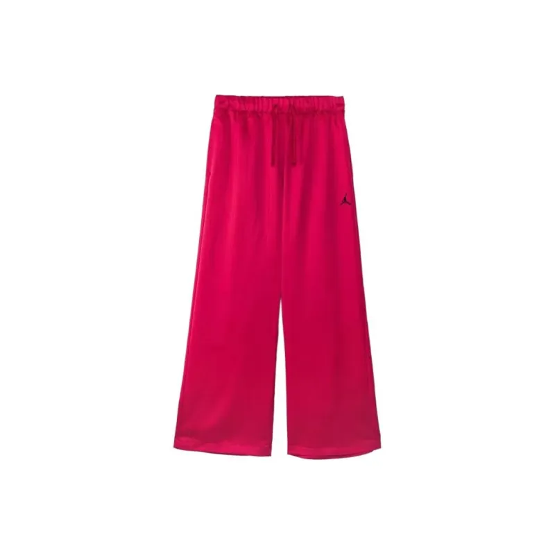 Jordan Knitted Sweatpants Women's Red-0