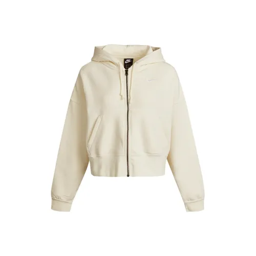 Nike Cropped Coats Women's Ecru