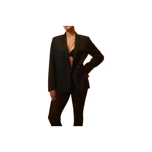 CALVIN prints x Nensi Dojaka Nensi Dojaka Collaboration Business Suit Women's Black