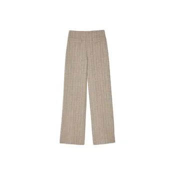 Sandro Wide leg Tweed Trousers