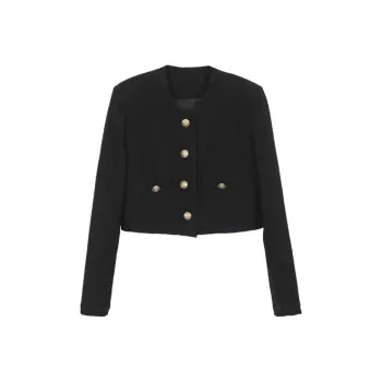 BDGU Cropped Coats Women's Black