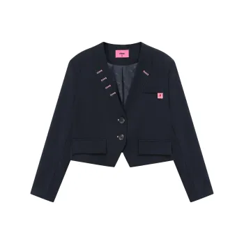CHUU Business Suits Women's Navy Blue