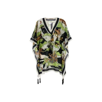 TORY BURCH Graphic Printed Mini Dress