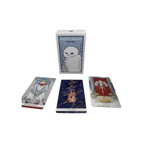 ZOCO Snow Owl Tarot Collection Waite Series, Cute Animal Board Games