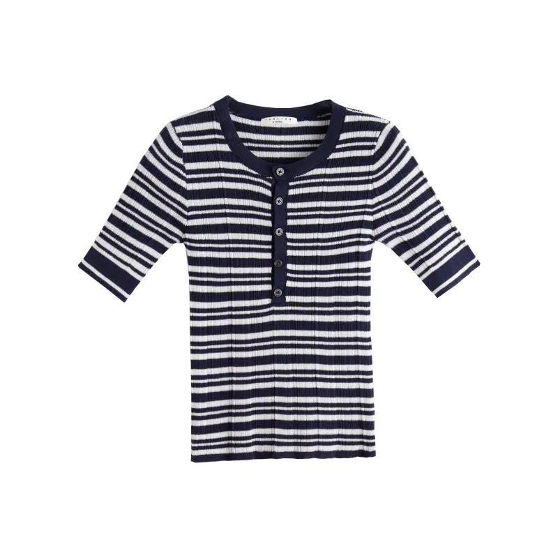 Tonlion Knitwear Women's Navy Blue-0