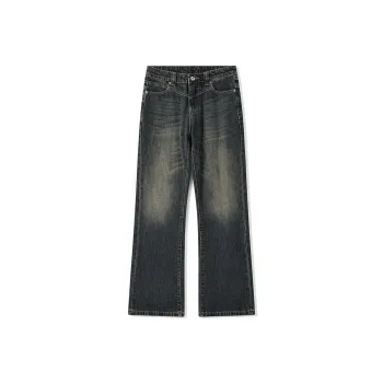 OTKSK Jeans Unisex Vintage Blue