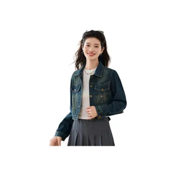 CARBAMMI Denim Jacket Women's Blue
