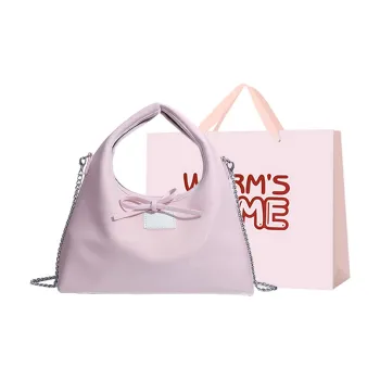 Worm's Home PU Handbag Women's Multicolor