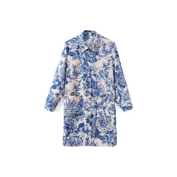 Mapping Shirts Women's Blue