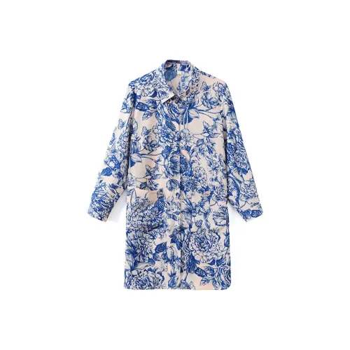 Mapping Shirts Women's Blue