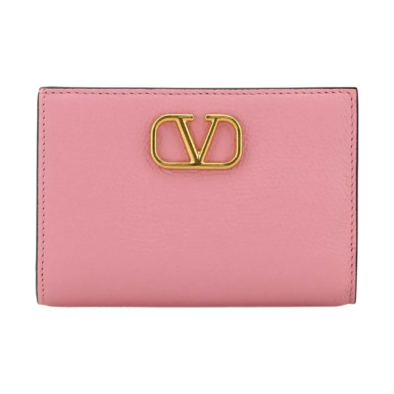 Valentino Leather Wallet Women's Pink-0