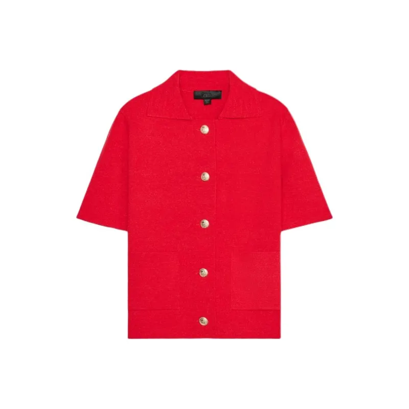 ZARA Knitwear Women's Red-0