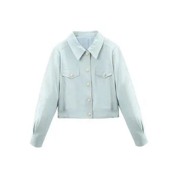 A paradise for awakening Cropped Coats Women's
