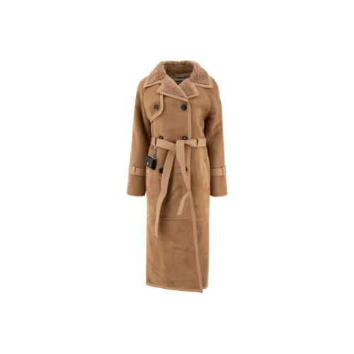 Saks Potts Coats Women's Beige
