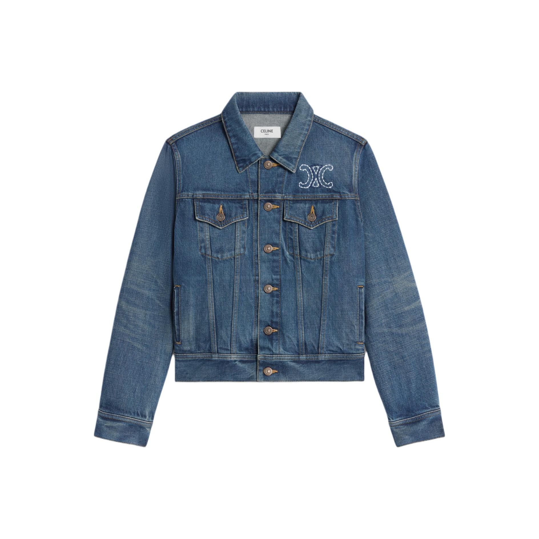 CELINE Denim Jacket on Sale & Authentic - POIZON CELINE Denim Jacket on Sale & Authentic - POIZON