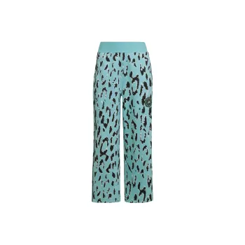 Stella Mccartney X Adidas Knitted Sweatpants Women's Green