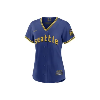 Nike Julio Rodríguez Seattle Mariners City Connect Women's Nike Dri FIT Adv Mlb Limited Jersey