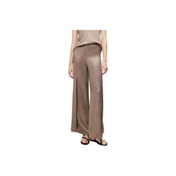 NAWEI Casual Pants Women's Brown Gray