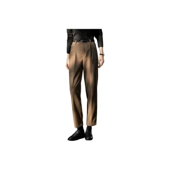 Mo Han Yi Mei Casual Pants Women's Khaki Green