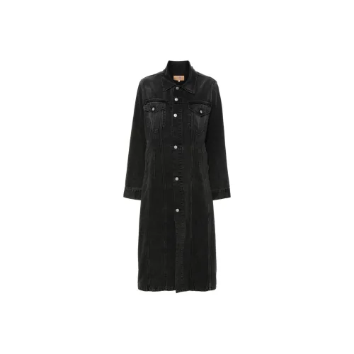 MM6 Maison Margiela Buttoned Denim Coat
