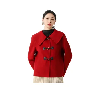 SMEN Coats Women's Red