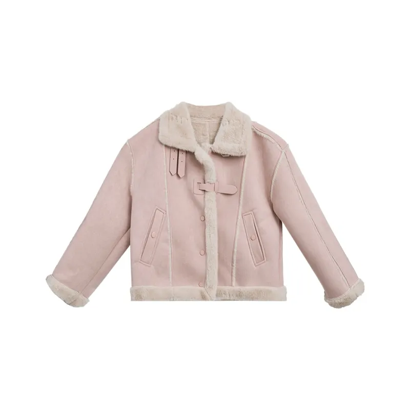 Eggka Shearling Thickened Coat Women's-1